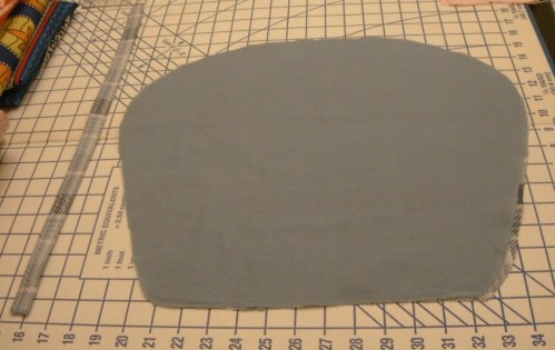 cut out of purse pattern