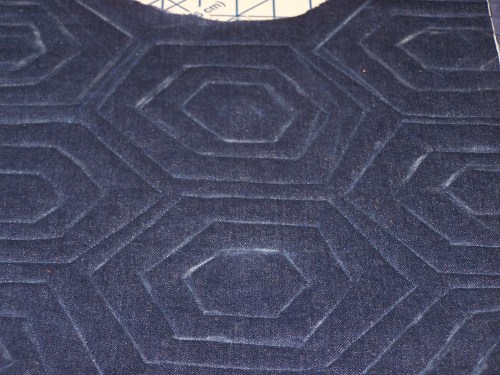 First quilting design