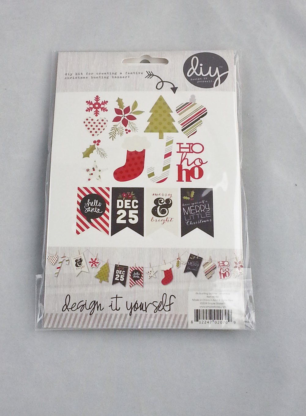 LaCartera - Back of Simple Stories package 