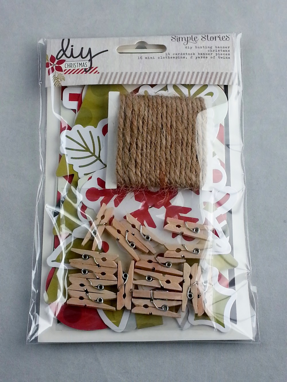 LaCartera -Simple Stories DIY Christmas bunting 