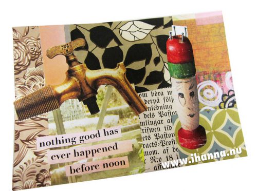 Post Card Tutorial by - iHanna's Blog