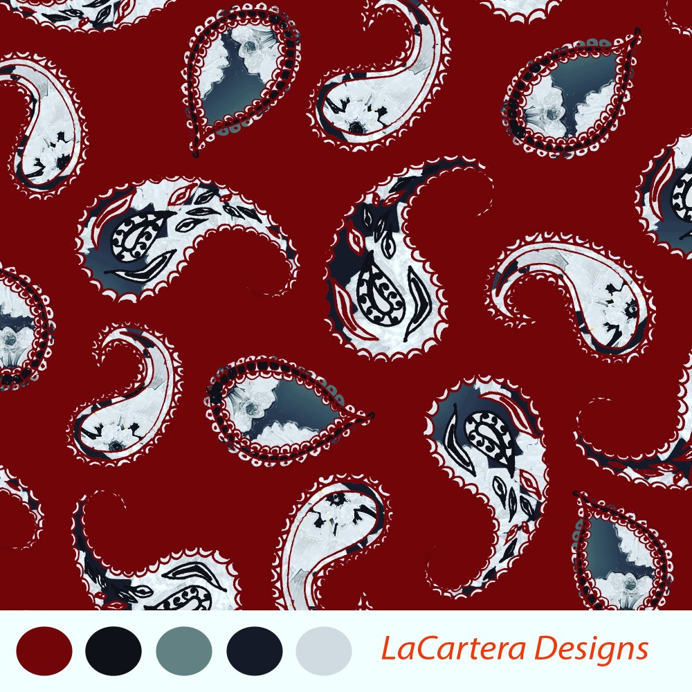 Paisley Design - LaCartera